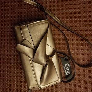 Rose gold purse